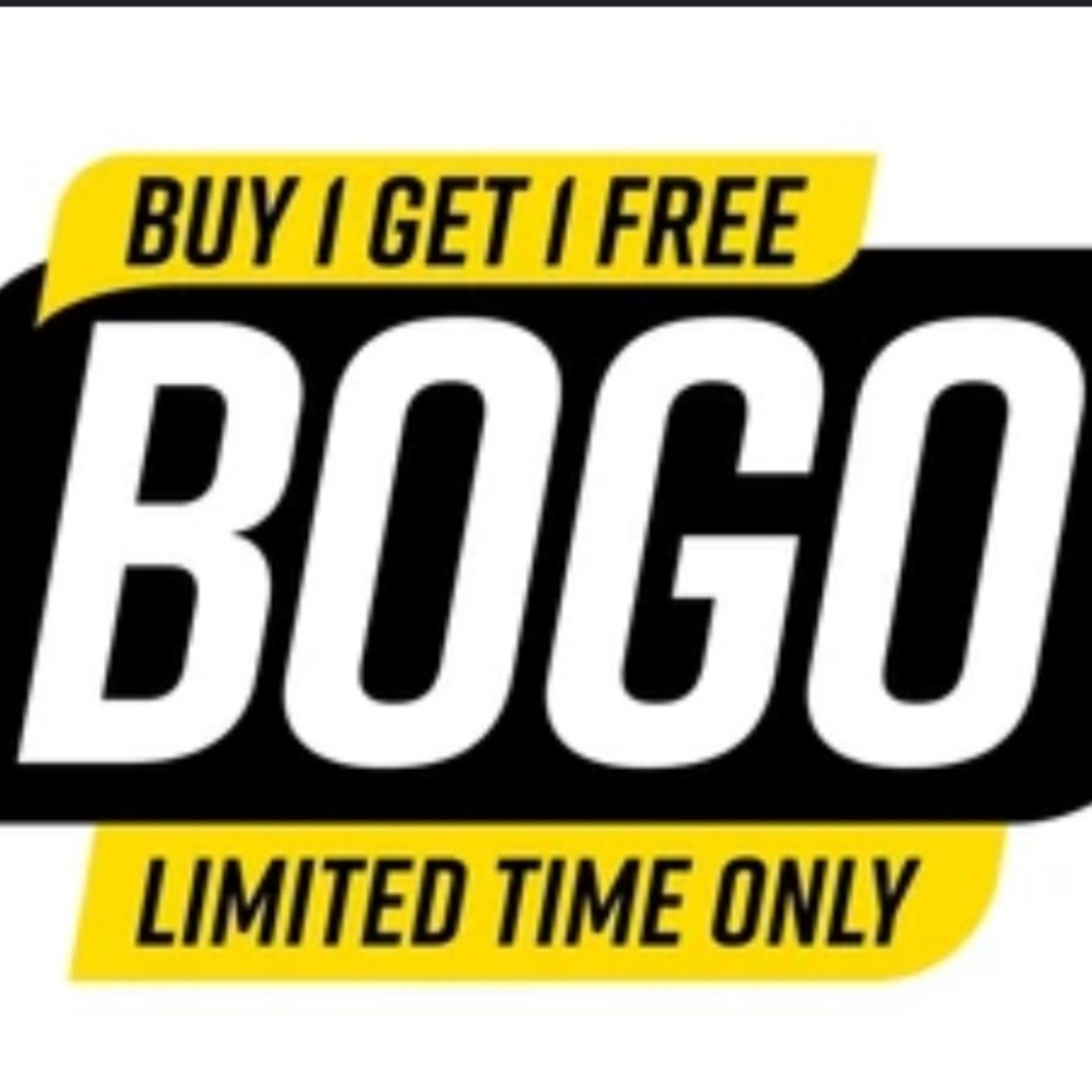 BOGO Limited Time Offer Sign